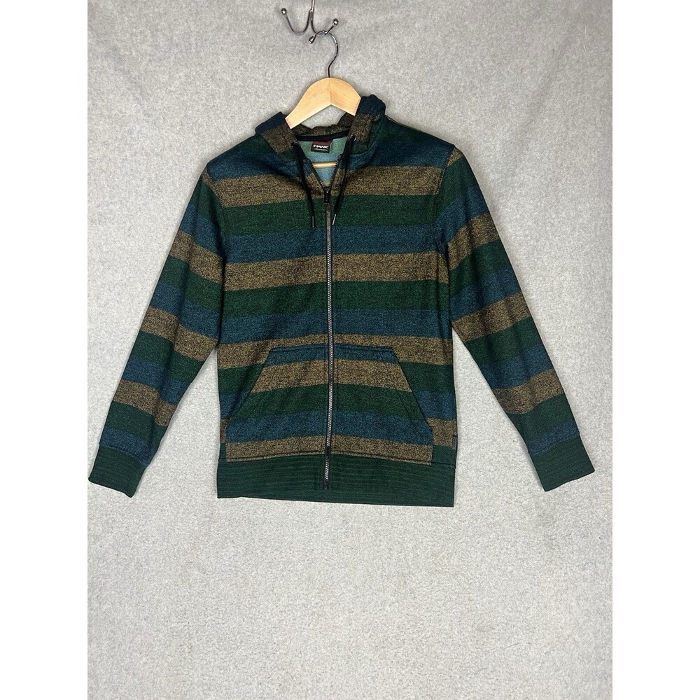 Y2K Tony Hawk Skater Fleece Zip up Sweatshirt Hoodie 90s Urban Adult Small